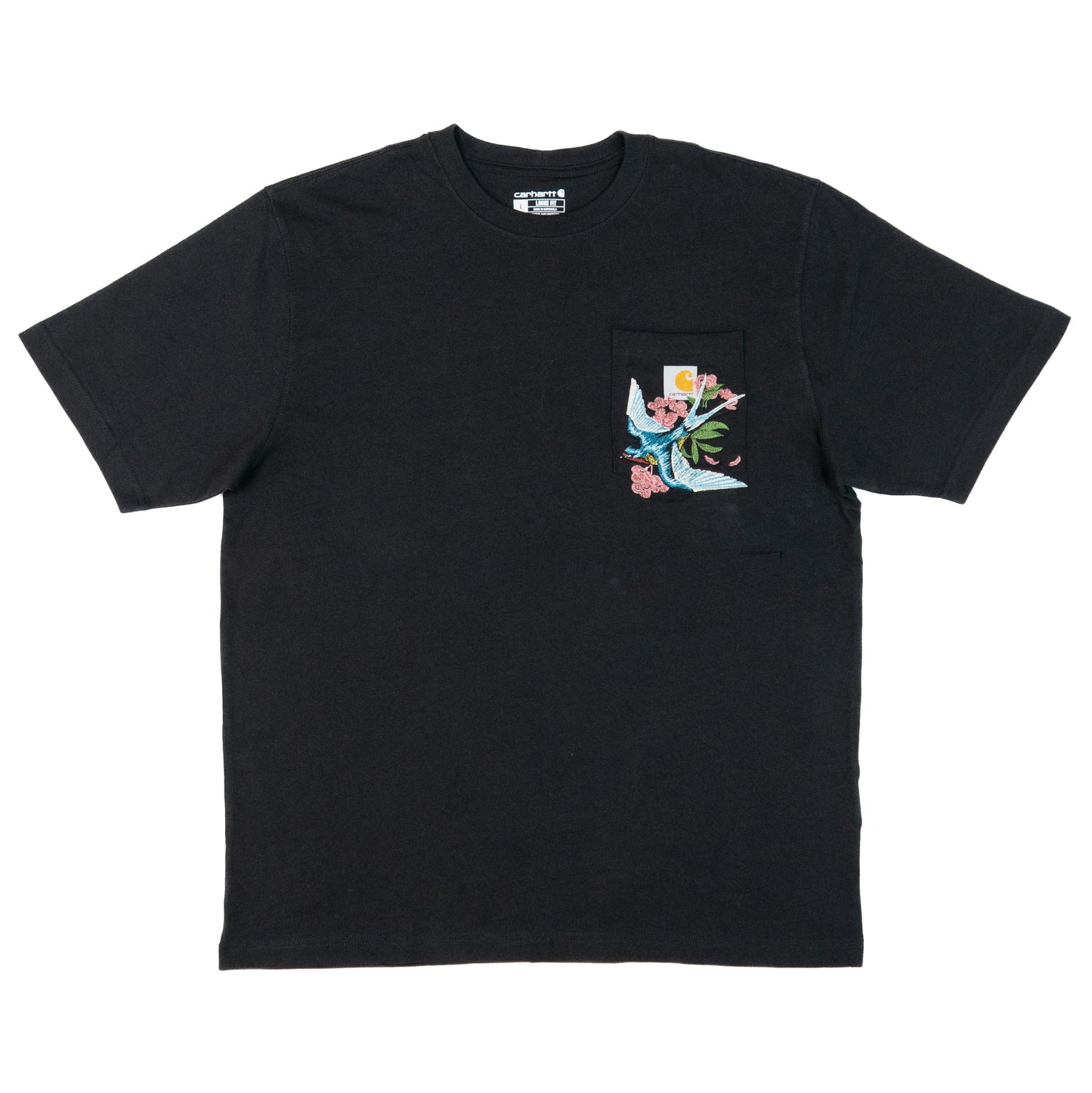 Swallow Carhartt Tee-Black