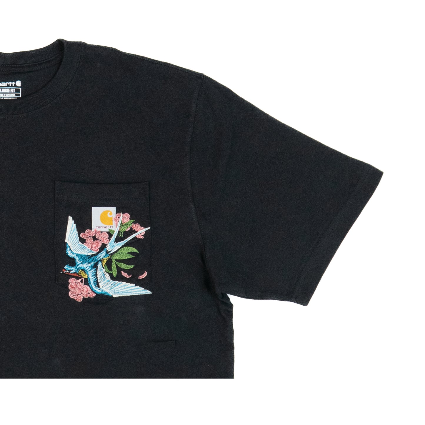 Swallow Carhartt Tee-Black