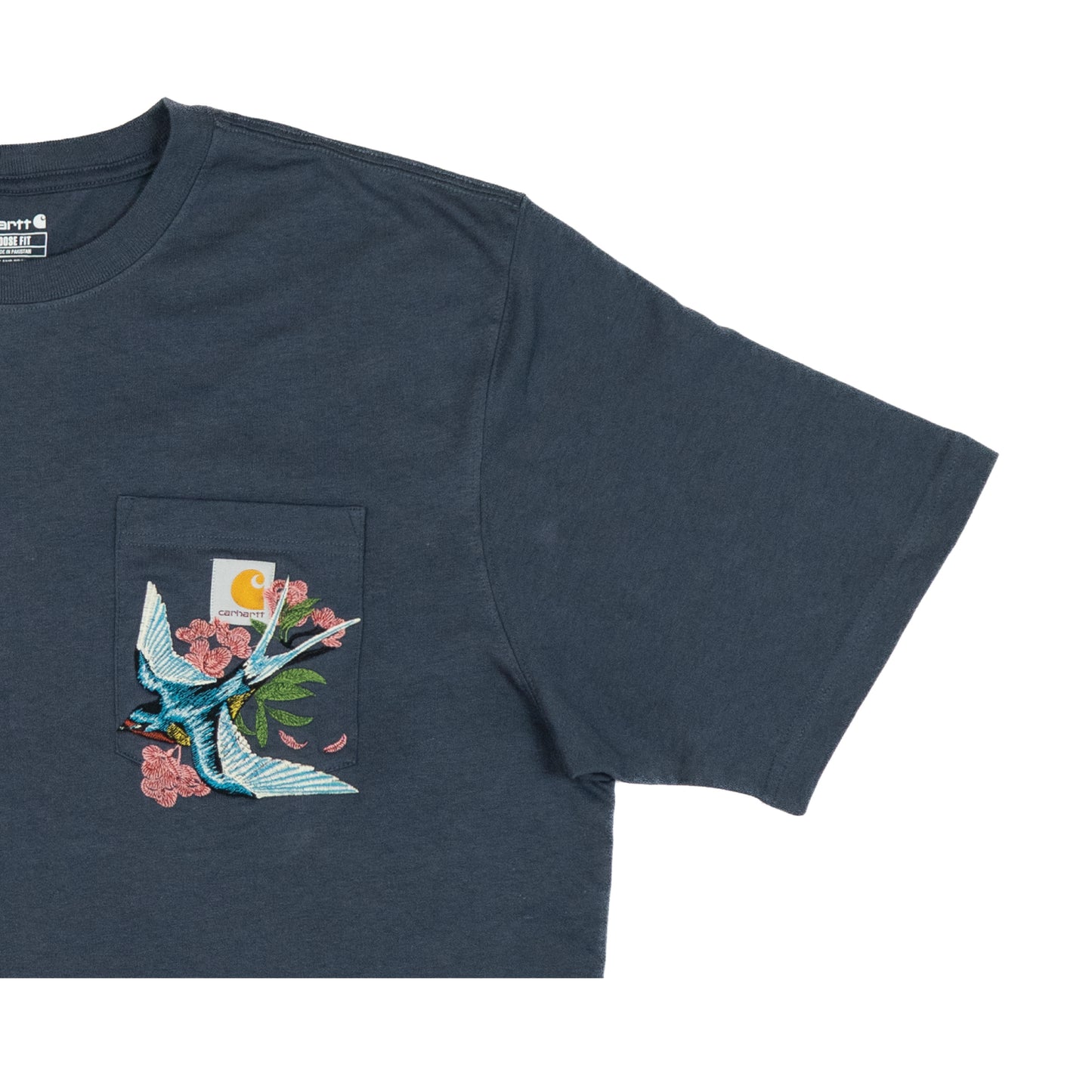 Swallow Carhartt Tee-Blue