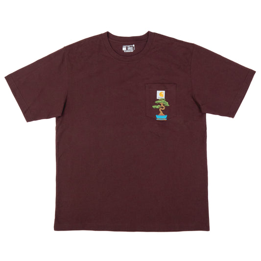 Bonsai Carhartt Tee-Maroon