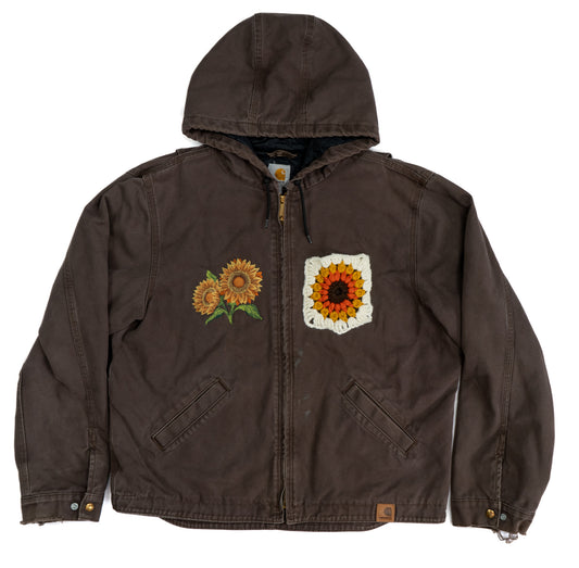 Sunflower Carhartt Zip Up Jacket