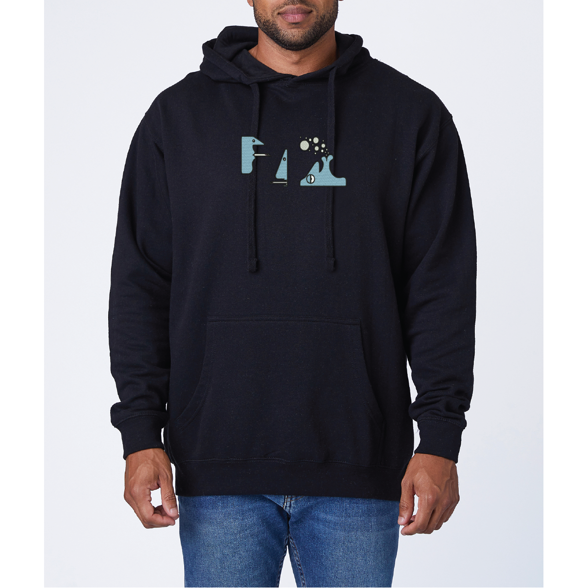 Blue Habitual Hoodie