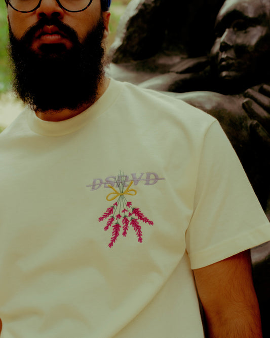 Lavender Tee (Cream)