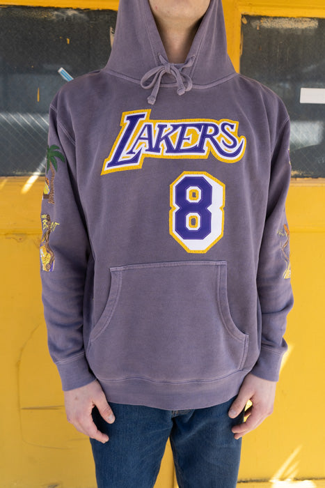 vintage lakers sweater