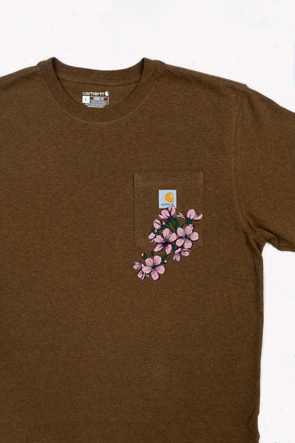 Cherry Branch Carhartt Tee-Brown