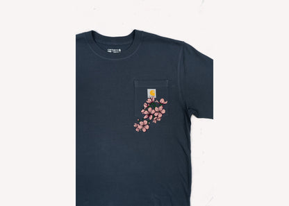 Cherry Branch Carhartt Tee-Blue