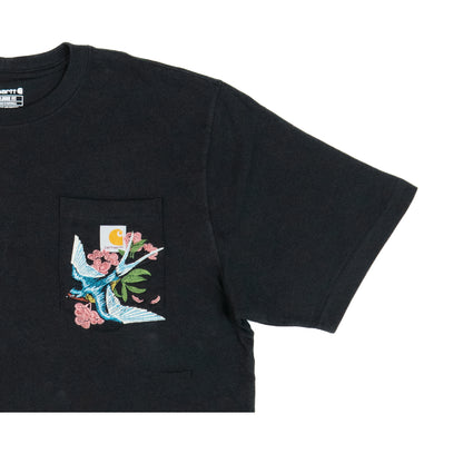 Swallow Carhartt Tee-Black