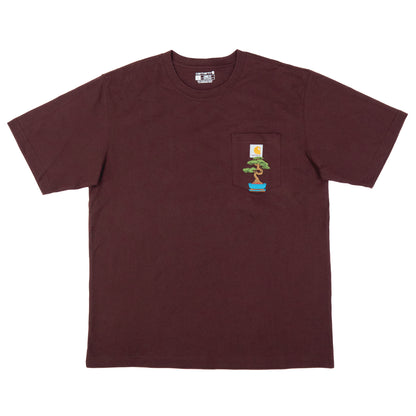Bonsai Carhartt Tee-Maroon