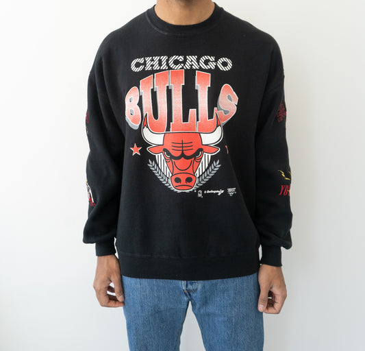 Upcycled Chicago Bulls Crewneck (1994)