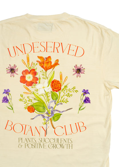 Botany Club Tee (Cream)