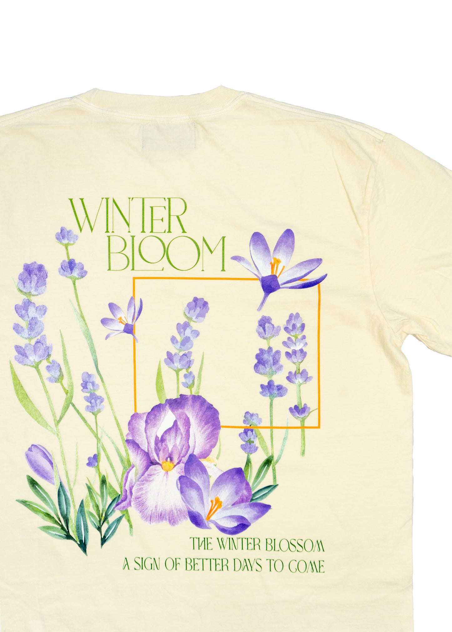 Winter Bloom Tee (Cream)