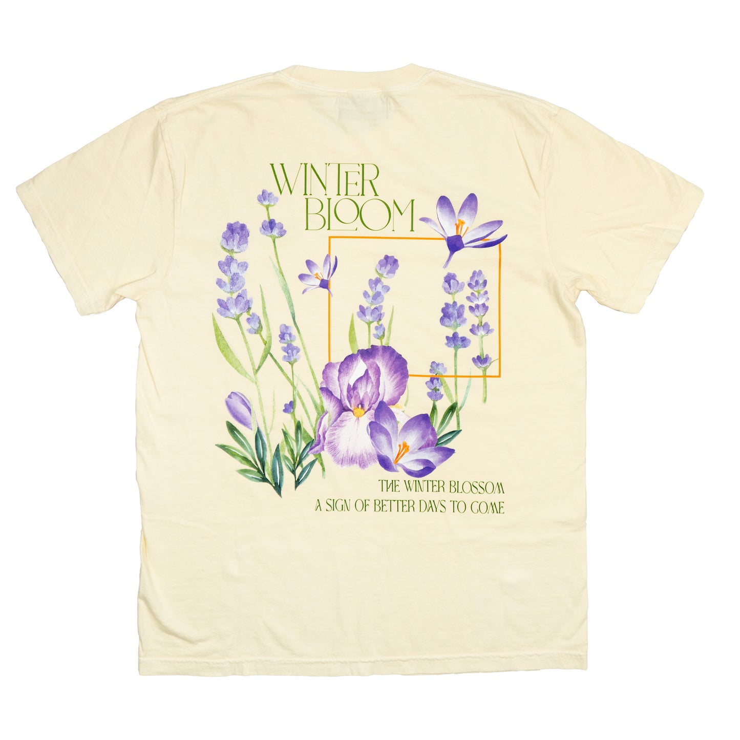 Winter Bloom Tee (Cream)