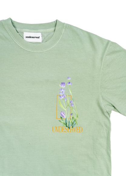 Winter Bloom Tee (Green)